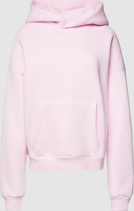 Różowa bluza Review w stylu casual z bawełny