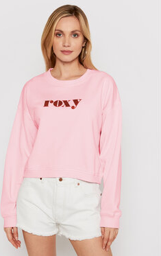 Różowa bluza Roxy krótka