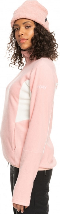 Różowa bluza Roxy z polaru bez kaptura