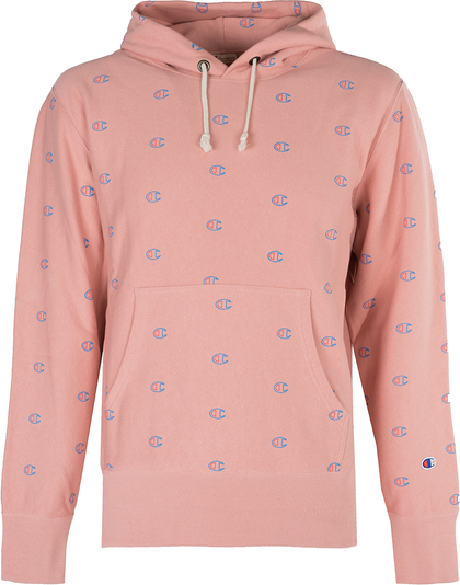 Różowa bluza ubierzsie.com z kapturem