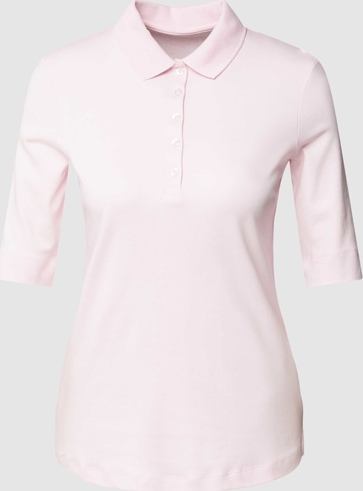 Różowa bluzka Christian Berg Woman z bawełny