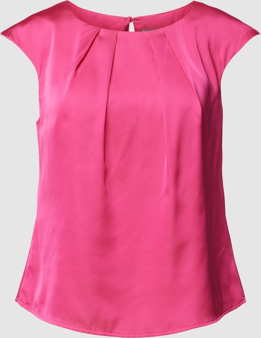 Różowa bluzka Christian Berg z satyny