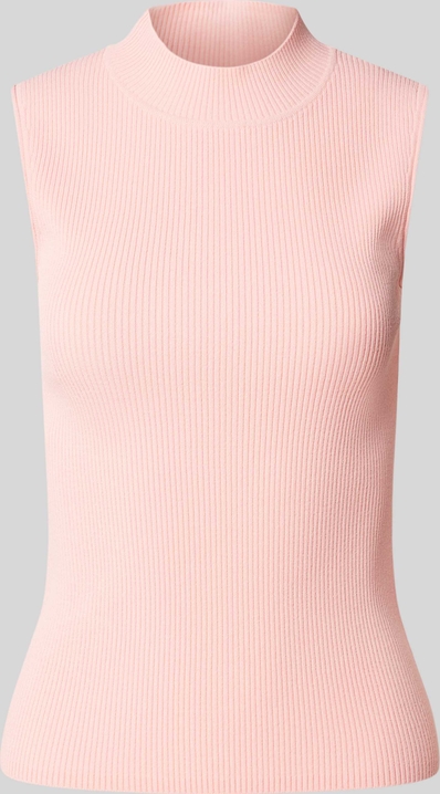 Różowa bluzka comma, z golfem