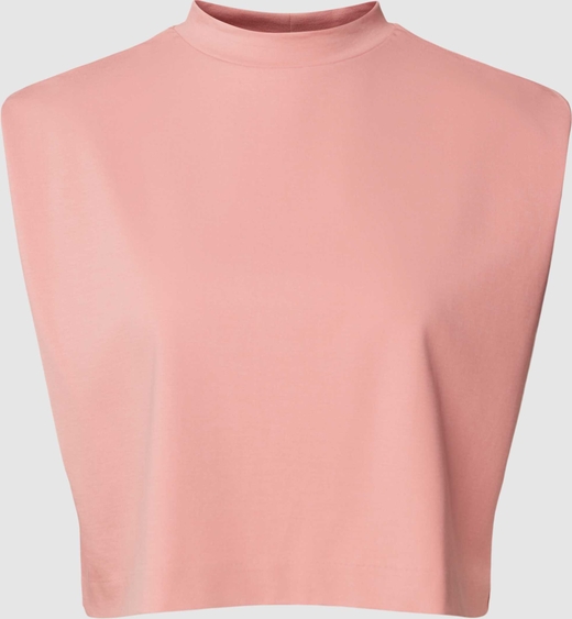 Różowa bluzka Drykorn z krótkim rękawem