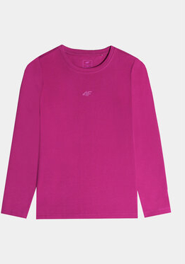 Różowa bluzka dziecięca 4F dla dziewczynek