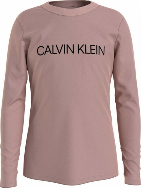 Różowa bluzka dziecięca Calvin Klein dla dziewczynek