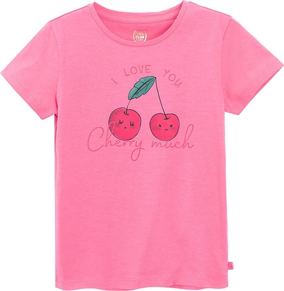 Różowa bluzka dziecięca Cool Club