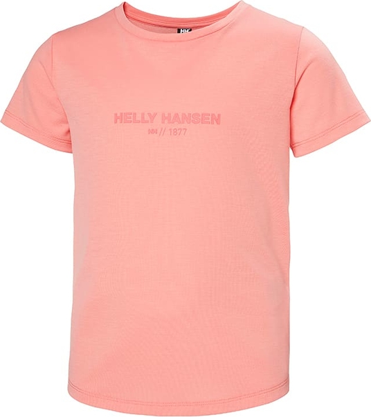 Różowa bluzka dziecięca Helly Hansen