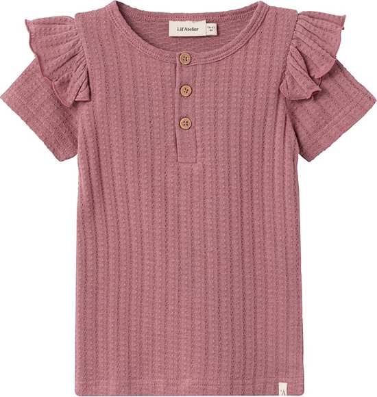 Różowa bluzka dziecięca Lil Atelier dla dziewczynek