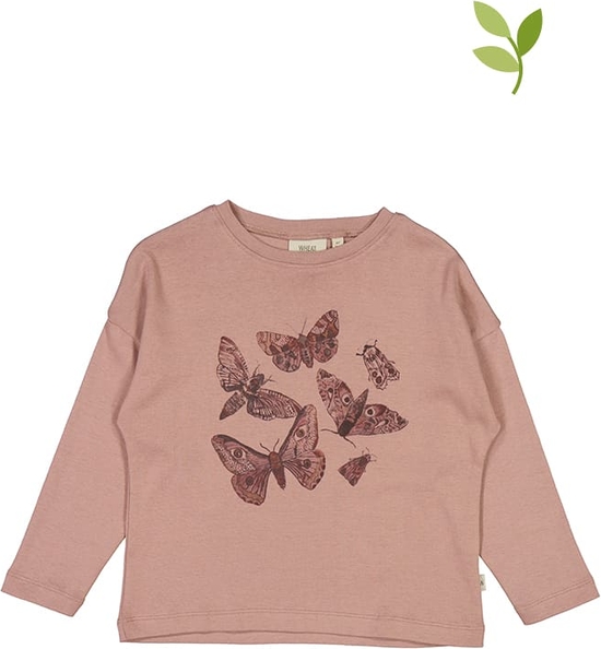 Różowa bluzka dziecięca Limango Polska dla dziewczynek