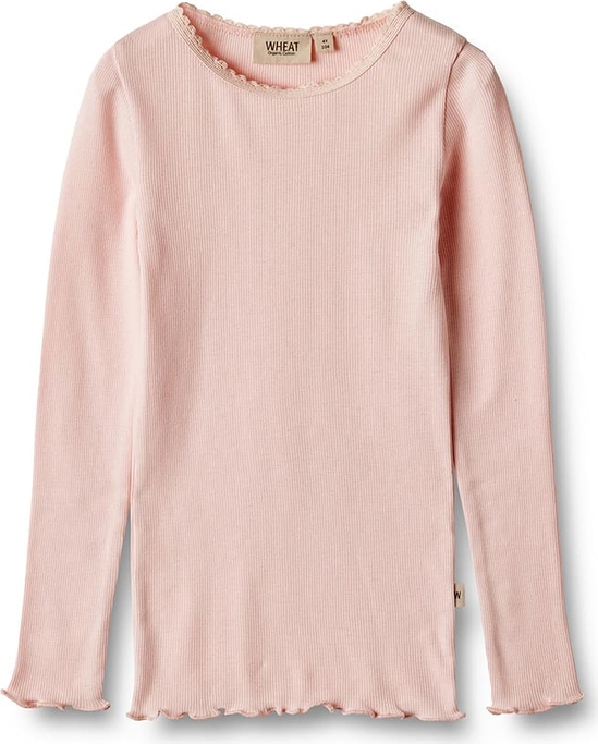 Różowa bluzka dziecięca Limango Polska z bawełny