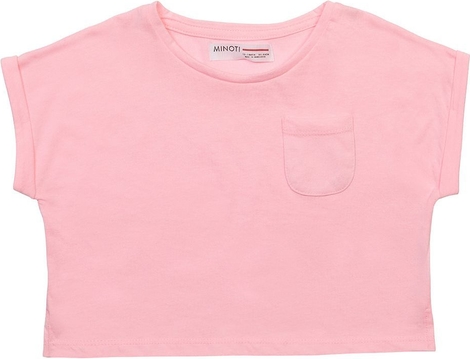 Różowa bluzka dziecięca Minoti dla dziewczynek