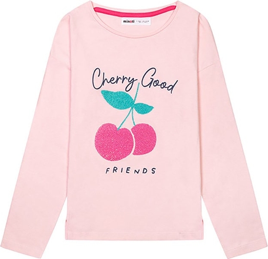 Różowa bluzka dziecięca Minoti dla dziewczynek