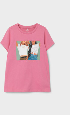 Różowa bluzka dziecięca Name it