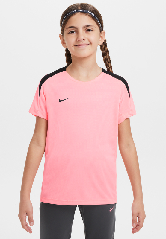 Różowa bluzka dziecięca Nike z krótkim rękawem dla dziewczynek