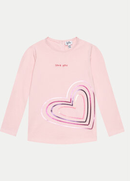 Różowa bluzka dziecięca OVS dla dziewczynek