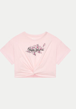 Różowa bluzka dziecięca Pepe Jeans