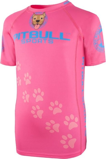 Różowa bluzka dziecięca Pit Bull dla dziewczynek