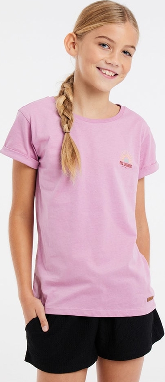 Różowa bluzka dziecięca Protest dla dziewczynek z bawełny