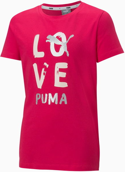 Różowa bluzka dziecięca Puma