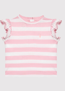 Różowa bluzka dziecięca Ralph Lauren