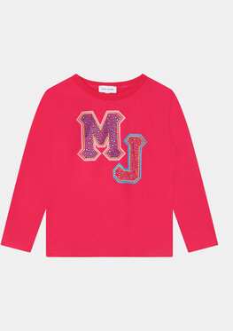 Różowa bluzka dziecięca The Marc Jacobs dla dziewczynek