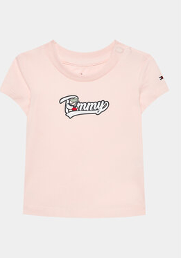 Różowa bluzka dziecięca Tommy Hilfiger