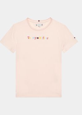 Różowa bluzka dziecięca Tommy Hilfiger
