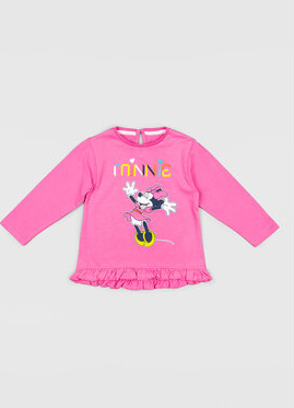 Różowa bluzka dziecięca zippy
