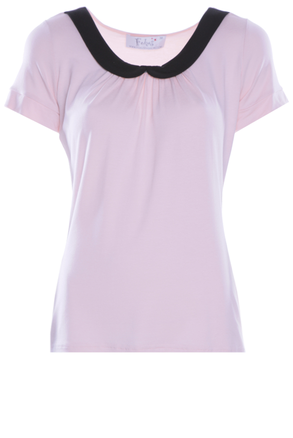 Różowa bluzka Fokus