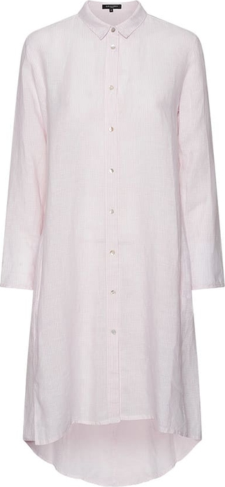 Różowa bluzka Ilse Jacobsen z długim rękawem w stylu casual