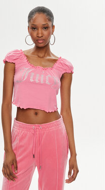 Różowa bluzka Juicy Couture