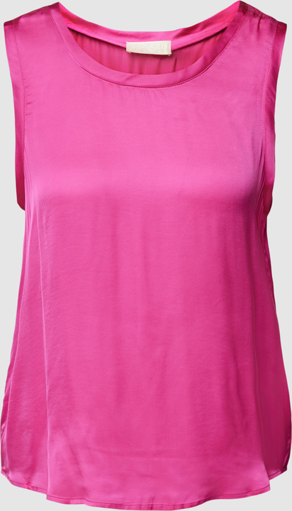 Różowa bluzka Soaked in Luxury bez rękawów w stylu casual