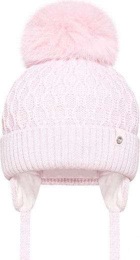 Różowa czapka Barbaras dla dziewczynek