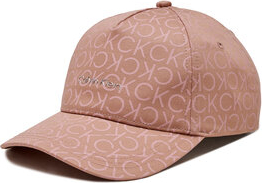 Różowa czapka Calvin Klein