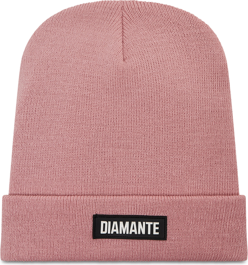 Różowa czapka Diamante
