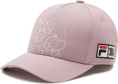 Różowa czapka Fila