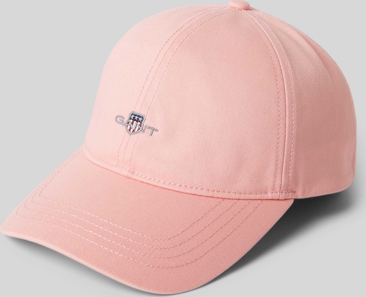 Różowa czapka Gant