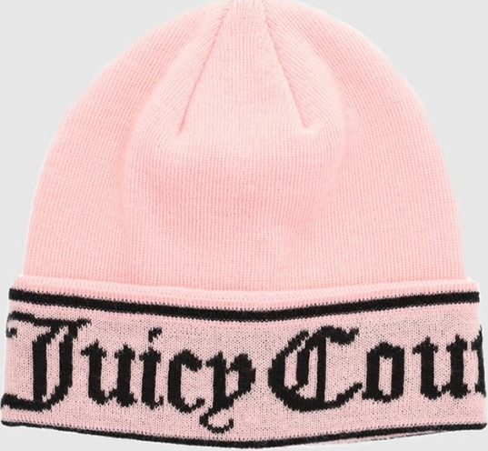 Różowa czapka Juicy Couture