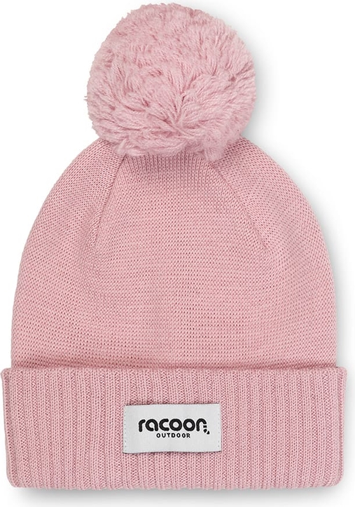 Różowa czapka Racoon
