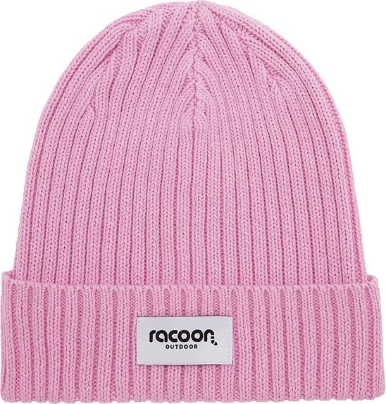 Różowa czapka Racoon