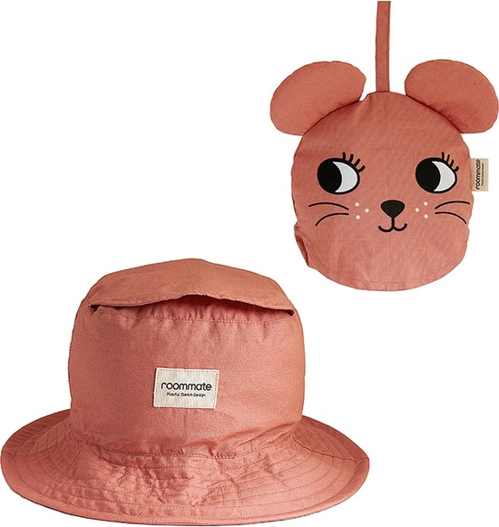 Różowa czapka Roommate