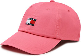Różowa czapka Tommy Jeans