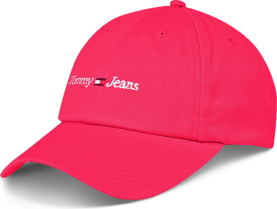 Różowa czapka Tommy Jeans