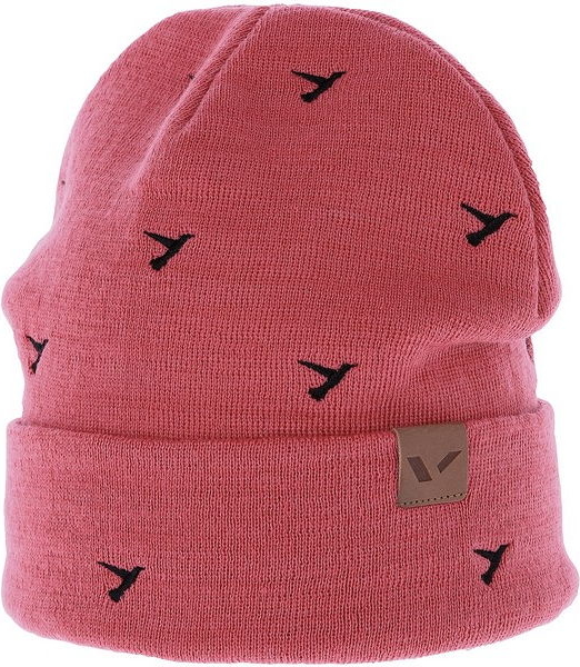 Różowa czapka Viking