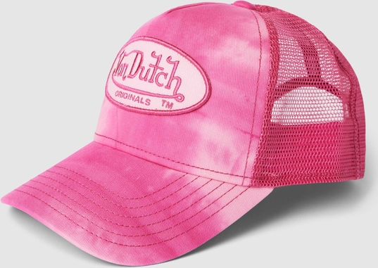 Różowa czapka Von Dutch