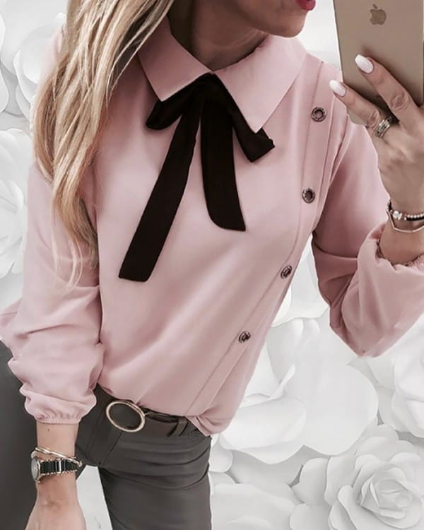 Różowa koszula Kendallme