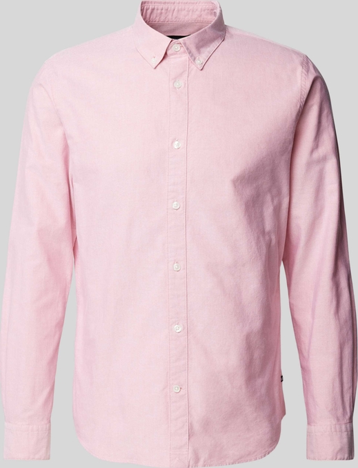 Różowa koszula Matinique w stylu casual z bawełny