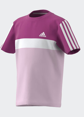 Różowa koszulka dziecięca Adidas dla chłopców