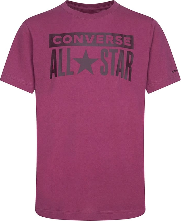 Różowa koszulka dziecięca Converse